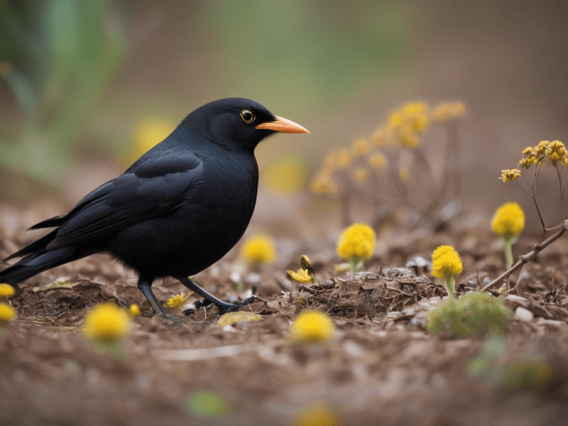 The Blackbird (Turdus merula): Facts, Habits, and Nesting&nbsp;Behavior