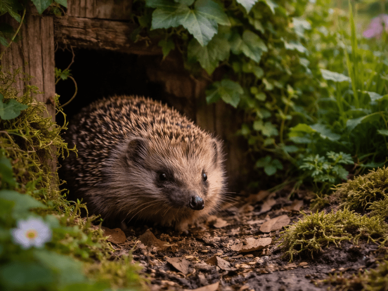 Hedgehogs in the&nbsp;Garden