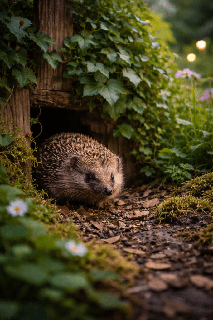 hedgehogs-in-the-garden-earthly-comforts