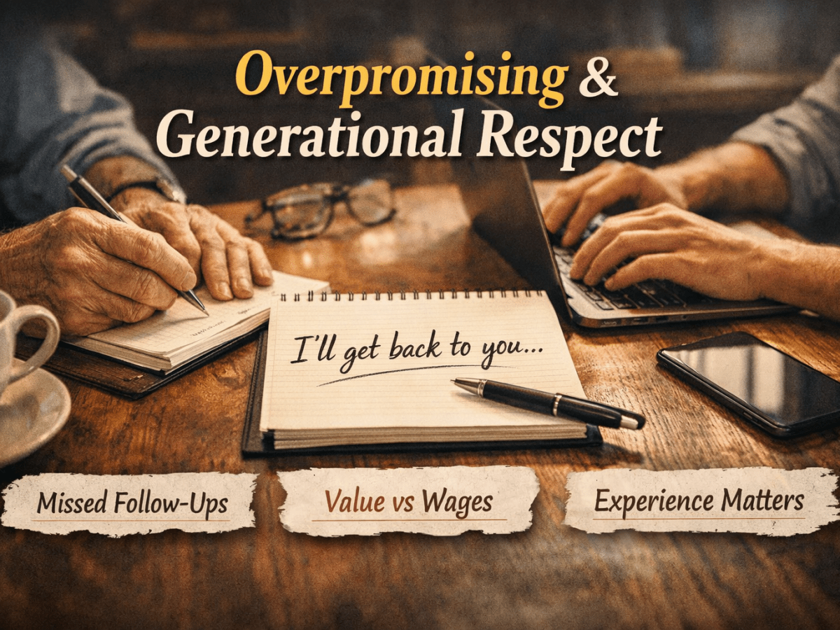 Over-Promising, Under-Delivering, and the Generational&nbsp;Disconnect