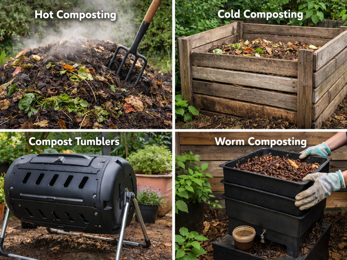 How to Choose the Right Composting Method for Your&nbsp;Space