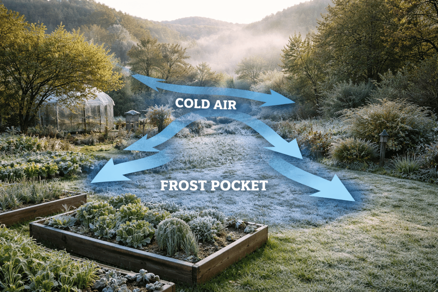 Frost Pockets & Cold Air Movement – Earthly Comforts