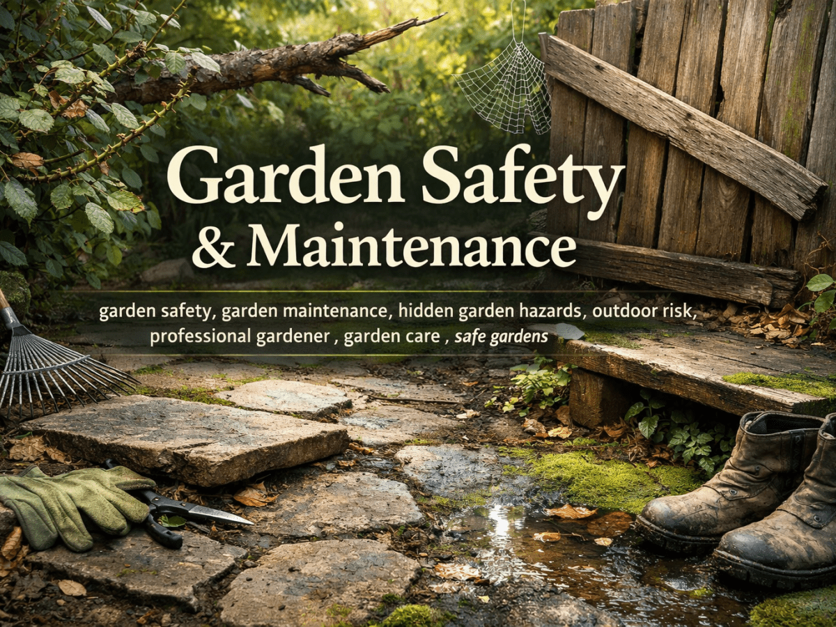 Gardens Are Quietly Perilous&nbsp;Places