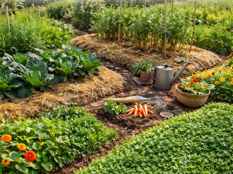 Year-Round Soil Cover