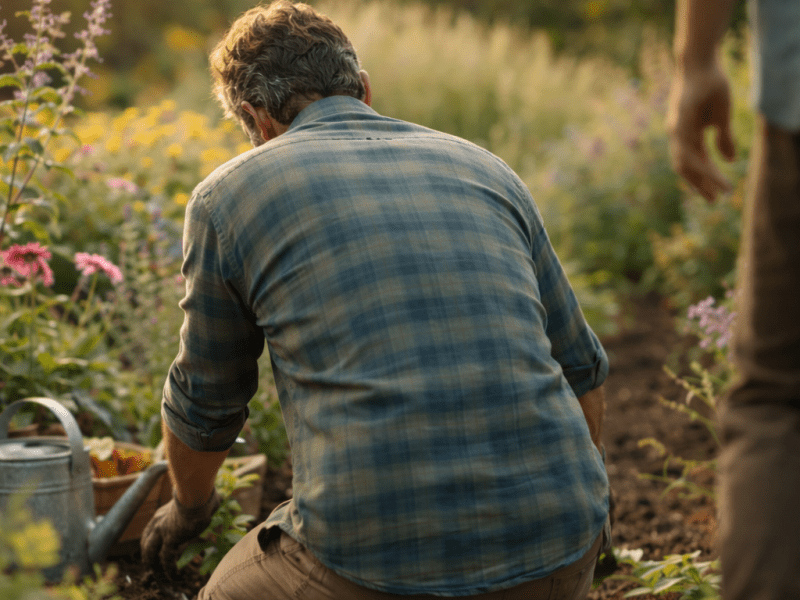 When Gardening Switches the World&nbsp;Off