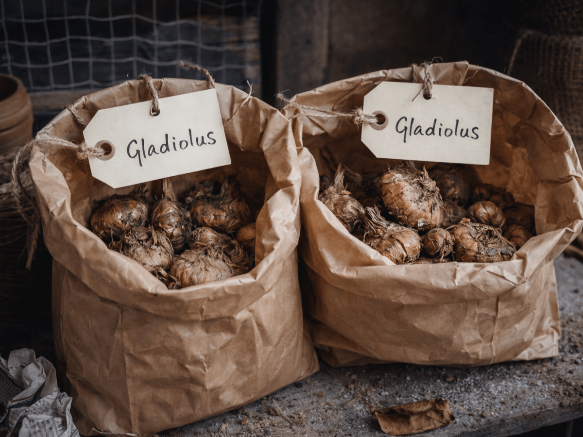 Storing Gladioli Over&nbsp;Winter