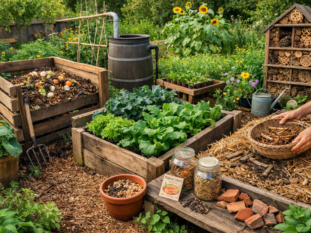 Zero-Waste Gardening