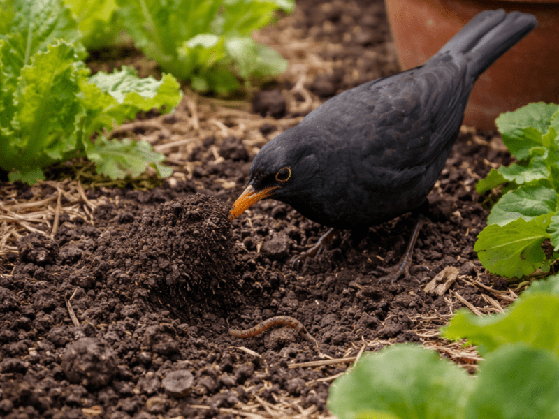 When Blackbirds Dig