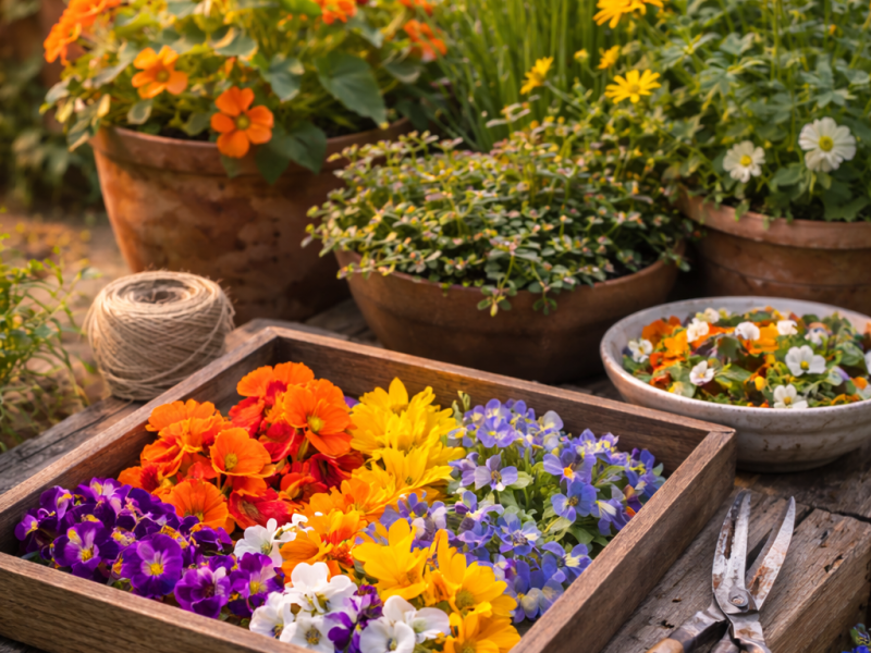 How to Grow and Use Edible&nbsp;Flowers