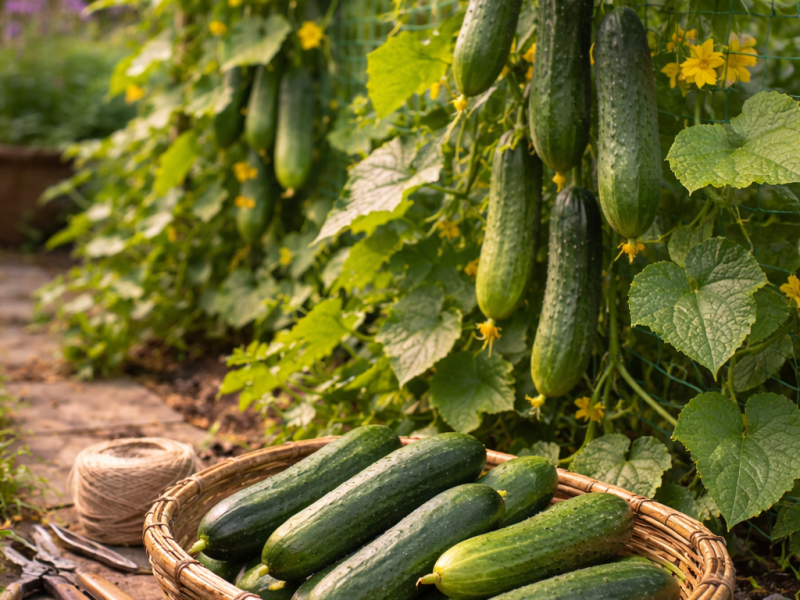Growing Cucumber