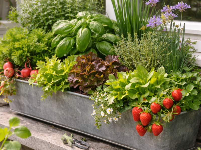 Crops to Grow in a Window&nbsp;Box