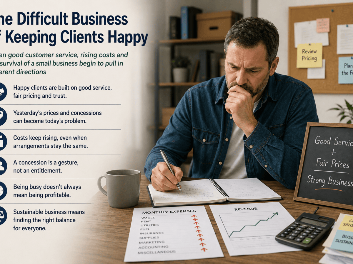 The Difficult Business of Keeping Clients&nbsp;Happy