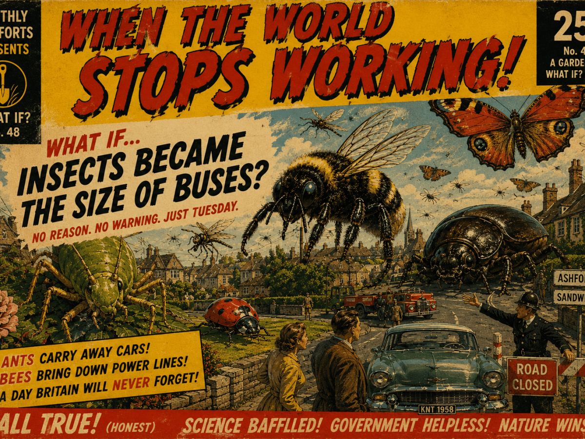 If Insects Became the Size of&nbsp;Buses