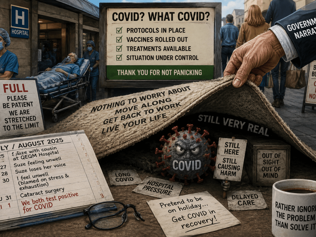 COVID: The Pandemic That Apparently&nbsp;Ended