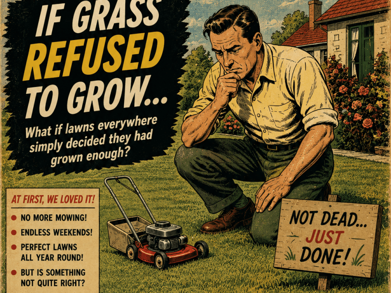 If Grass Refused to&nbsp;Grow