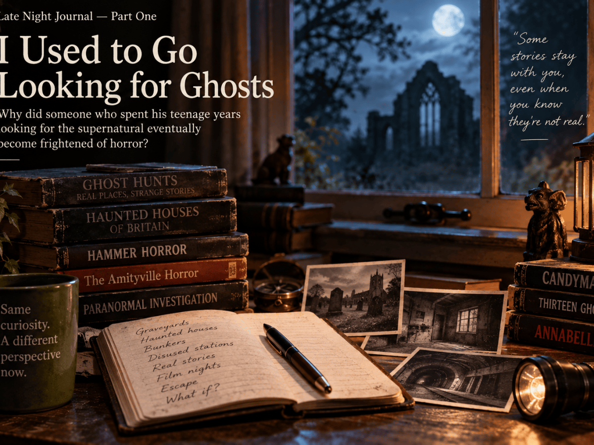 I Used to Go Looking for&nbsp;Ghosts
