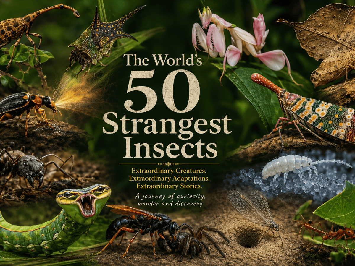 The World’s 50 Strangest&nbsp;Insects